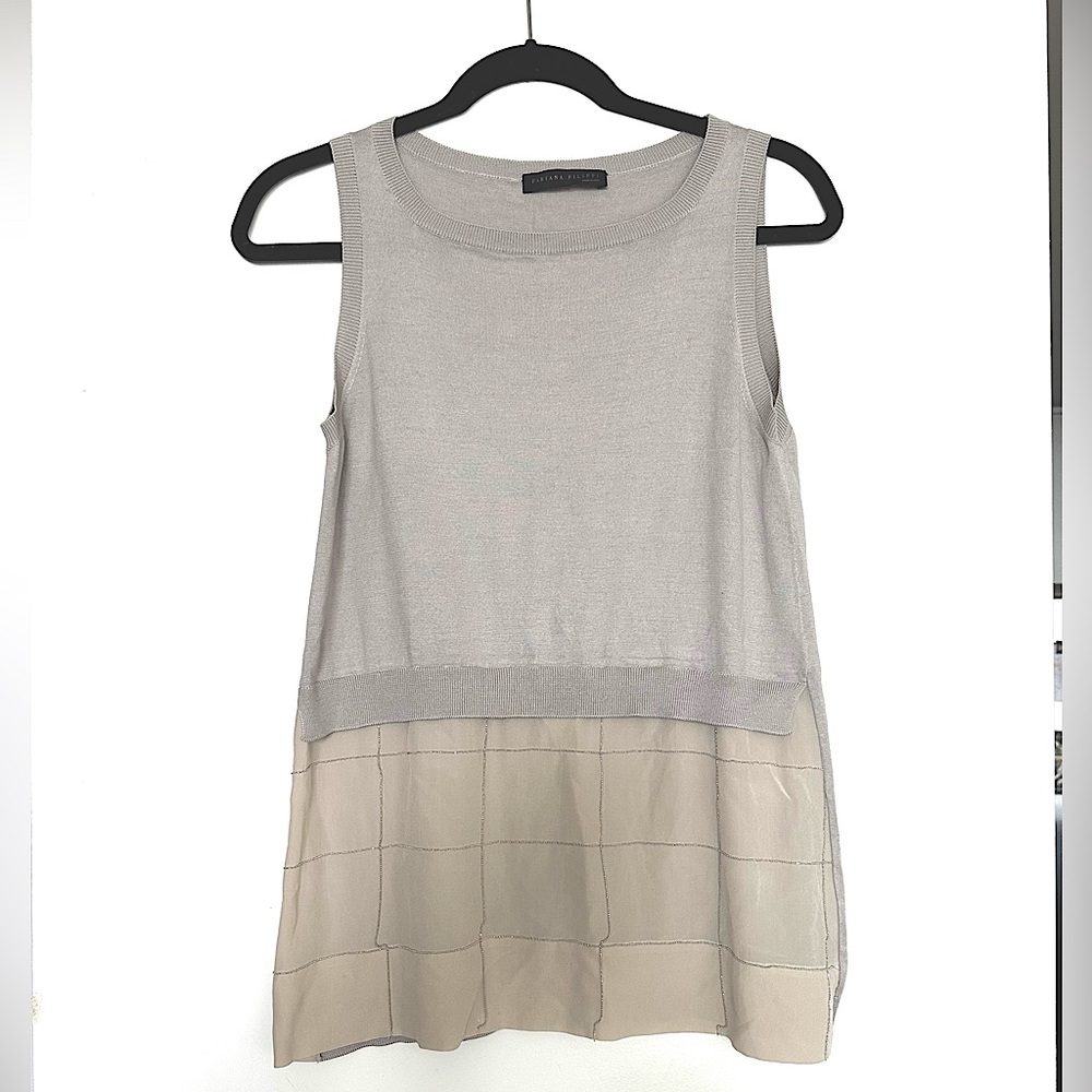 Fabiana Filippi Silk Bead Top
